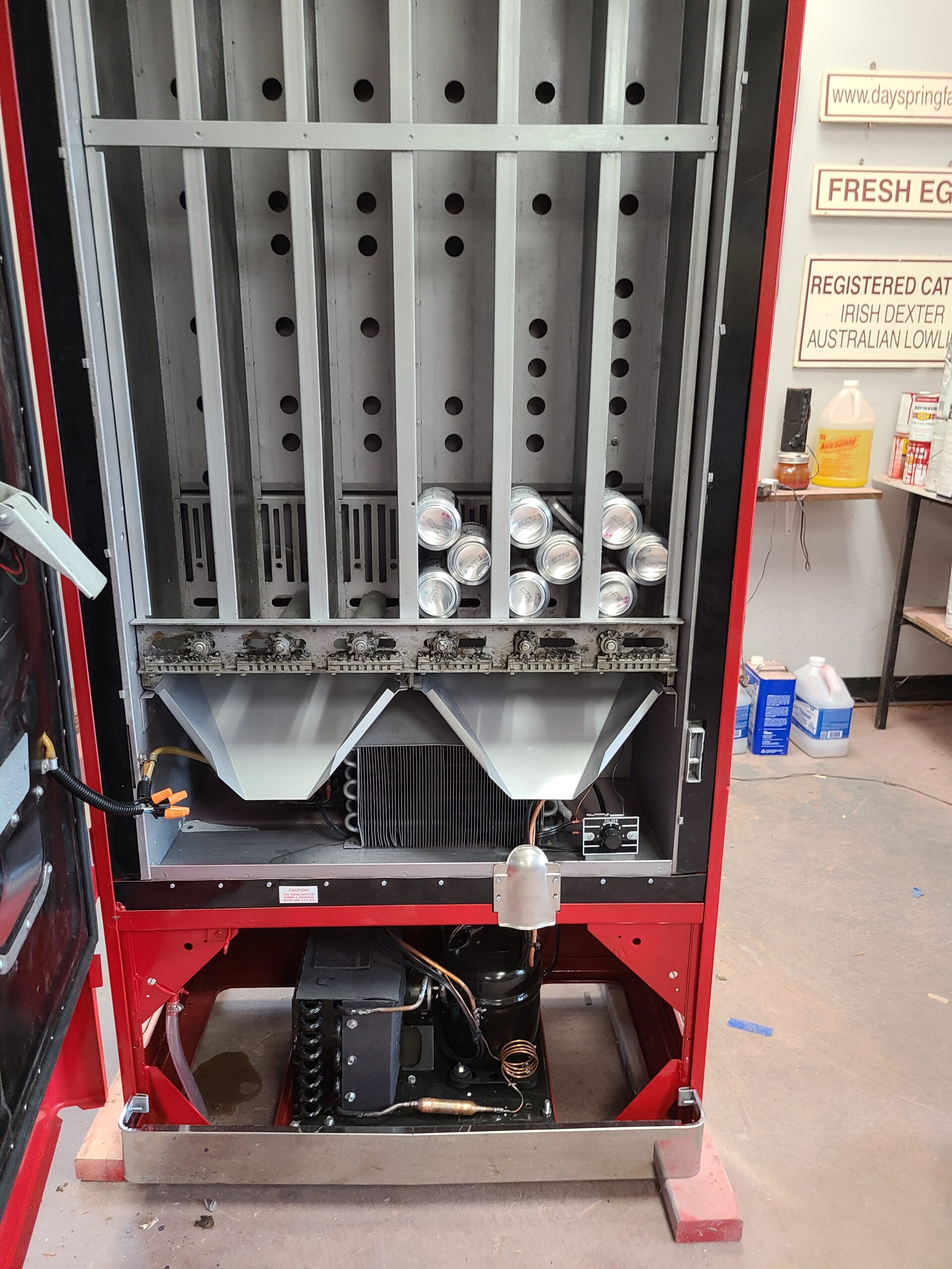 Vendo 216 Replacement Cooling System / Compressor